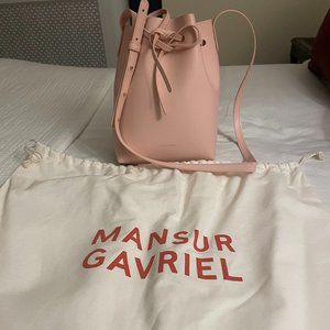 Mansur Gavriel Mini Bucket Bag - Dahlia